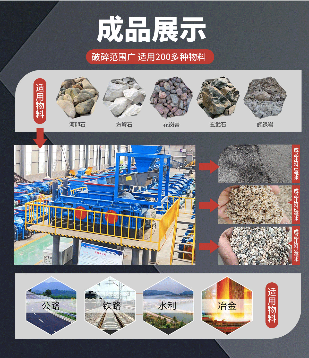 河卵石對輥制砂機 河卵石對輥制砂機